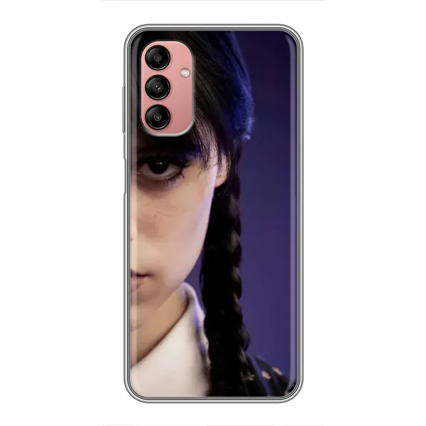 Чехол с принтом «Загадочный взгляд Уэнздей» для Samsung Galaxy A04s