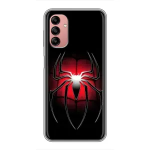 Чехол с человеком пауком для Samsung Galaxy A04s - (AlphaPrint) (Паук марвел)