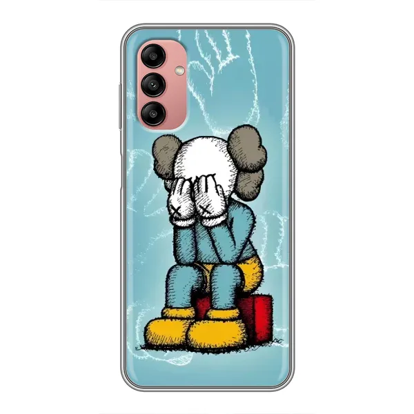Чехол с принтом «Плач Bearbrick» для Samsung Galaxy A04s
