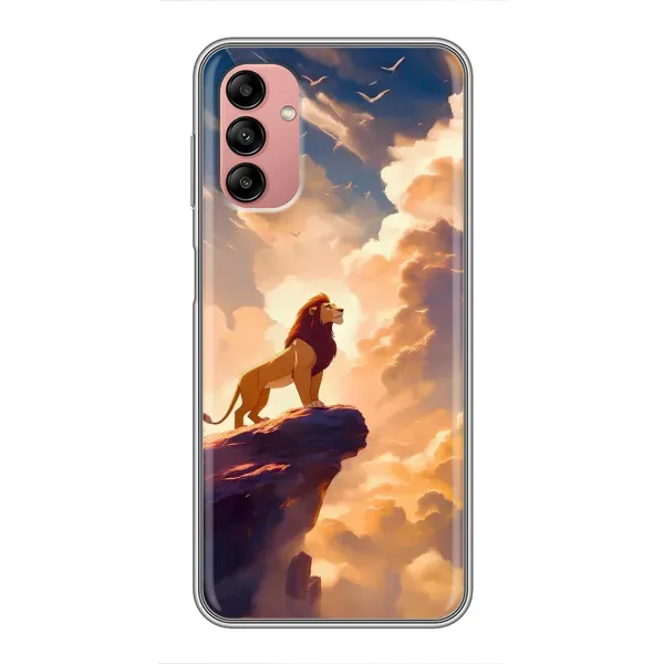 Чехол с принтом «Симба на скале» для Samsung Galaxy A04s