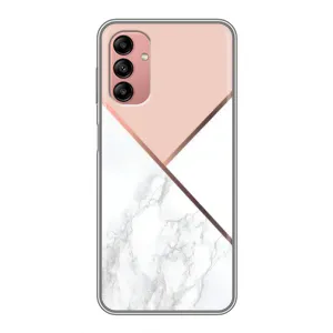 Мраморный чехол на Samsung Galaxy A04s (VPrint) (Тройной мрамор)