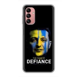 Чехол для Samsung Galaxy A04s (AlphaPrint - с принтом Зеленского) (В. Зеленский)