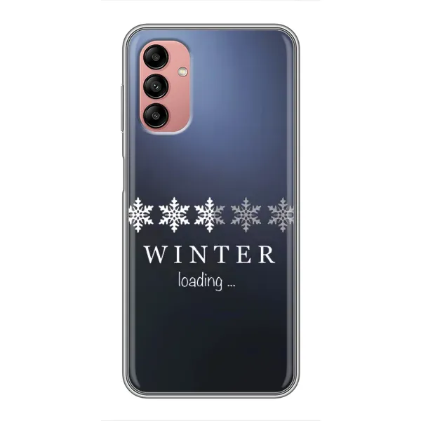 Чехол с принтом «Winter loading» для Samsung Galaxy A04s