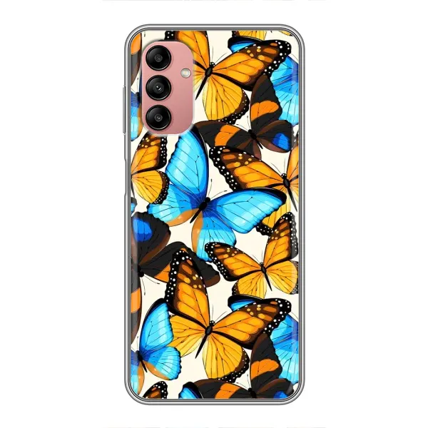 Чохол з принтом «Яскраві метелики» для Samsung Galaxy A04s