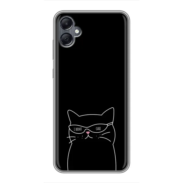 Чохол з принтом «Байдужий кіт» для Samsung Galaxy A05