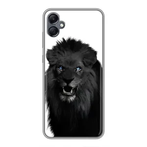 Чохли з картинкою животних Samsung Galaxy A05 (Чорний ЛЕВ)