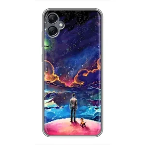 Космические Чехлы для Самсунг А05 (VPrint) (Галактический вид)