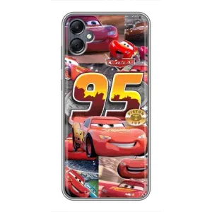 Силіконовий чохол Маквін для Samsung Galaxy A05 (Колаж Блискавка Маквін)