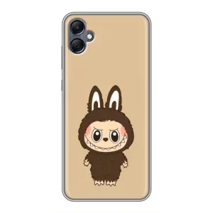 Чехол с Лабубу на Samsung Galaxy A05 (Bored Ape в красном)