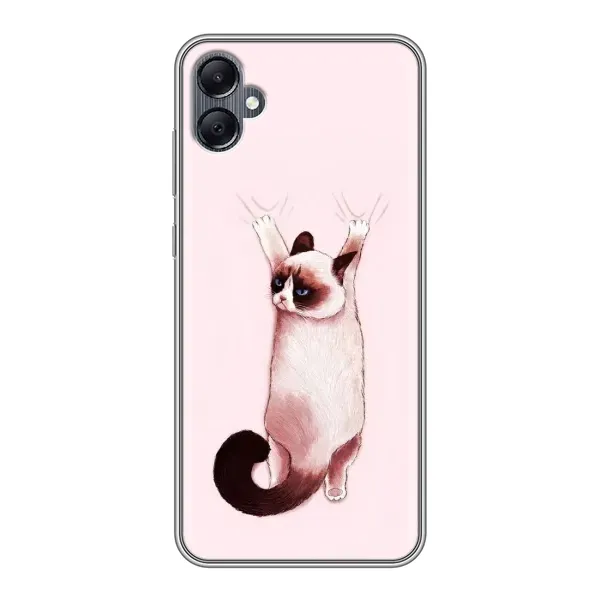 Чехол с принтом «Котик падает» для Samsung Galaxy A05