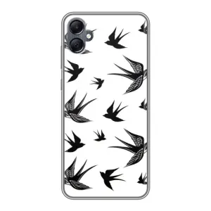 Чехол с птицами на Samsung Galaxy A05 (VPrint) (Ласточки)