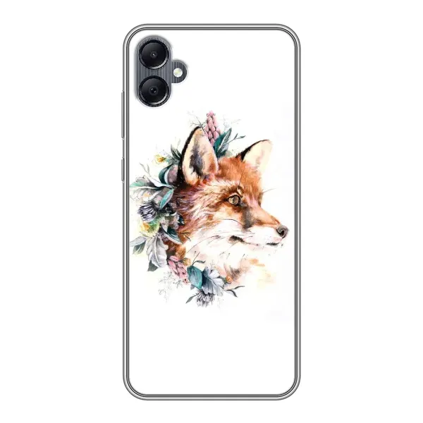 Чехол с принтом «Лисичка в цветочках» для Samsung Galaxy A05 Чехол с принтом «Лисичка в цветочках» для Samsung Galaxy A05