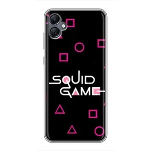 Чехол Гра в кальмара для Samsung Galaxy A05 (Паттерн Игра кальмара)