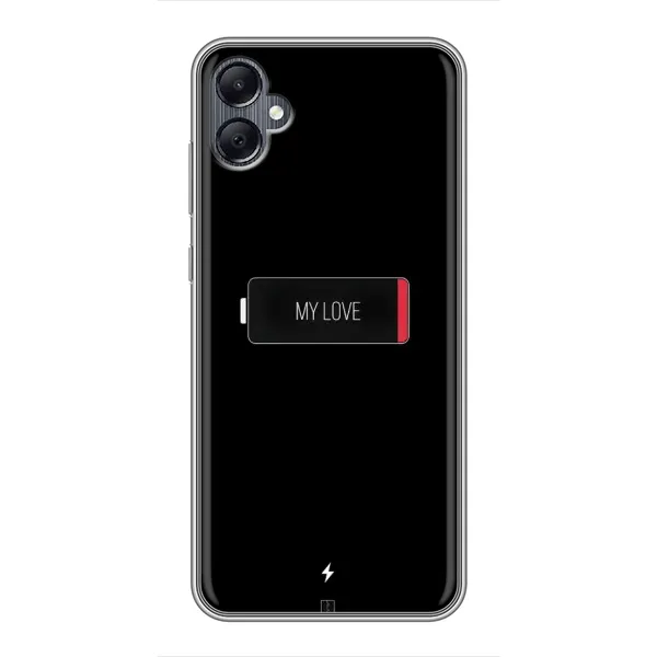 Чехол с принтом «Love battery» для Samsung Galaxy A05 Чехол с принтом «Love battery» для Samsung Galaxy A05