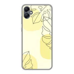 Силконовий чохол з принтом в квітах на Samsung Galaxy A05