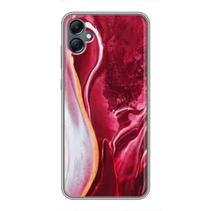 Чохол з принтом «Мрамор червоний» для Samsung Galaxy A05