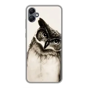 Чехол с птицами на Samsung Galaxy A05 (VPrint) (Сова)