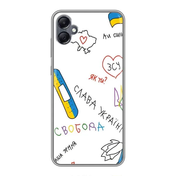 Чохол з принтом «Стикер» для Samsung Galaxy A05 Чохол з принтом «Стикер» для Samsung Galaxy A05