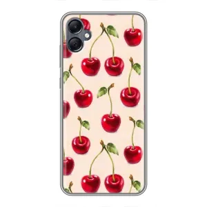 Чехлы с Фруктами для Samsung Galaxy A05 (VPrint) (Вишня)