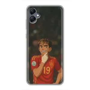 Чехол с футболистом Ламин Ямаль Samsung Galaxy A05 (Ямаль аниме)