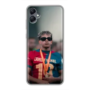 Чехол с футболистом Ламин Ямаль Samsung Galaxy A05 (Ямаль Барса)