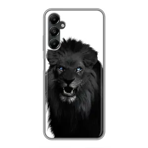 Чохли з картинкою животних Samsung Galaxy A05s (Чорний ЛЕВ)