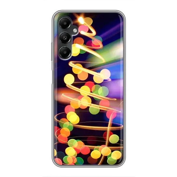Чехол с принтом «Елка с гирлянд» для Samsung Galaxy A05s Чехол с принтом «Елка с гирлянд» для Samsung Galaxy A05s