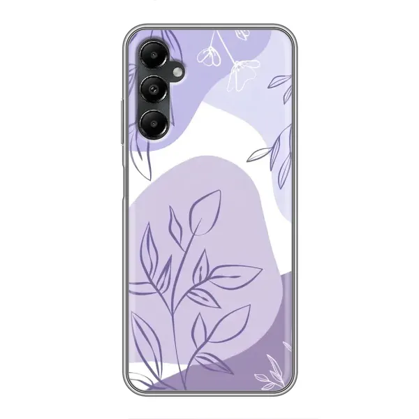 Чохол з принтом «Фіолетове листя абстракція» для Samsung Galaxy A05s Чохол з принтом «Фіолетове листя абстракція» для Samsung Galaxy A05s