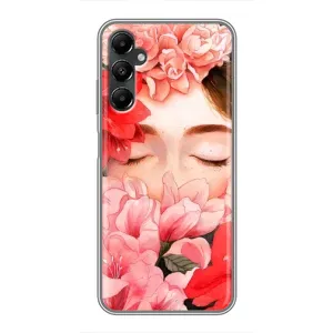 Чехлы (ART) Цветы на Samsung Galaxy A05s (VPrint) (Очі в квітах)