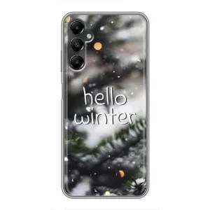 Новорічні, Святкові Чохли для Samsung Galaxy A05s - 2024 год (Hello winter)