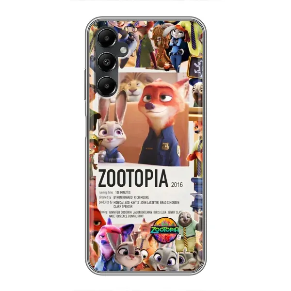 Чехол с принтом «Постер Зверополис» для Samsung Galaxy A05s