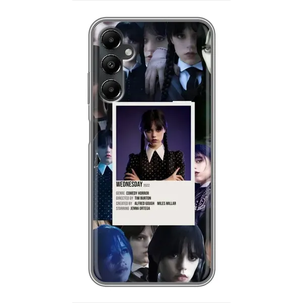 Чехол с принтом «коллаж Уэнздей» для Samsung Galaxy A05s