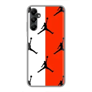 Чехлы для Samsung Galaxy A05s - с картинкой JORDAN (AlphaPrint) (Лого Джордан)