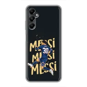 Чохли для Samsung Galaxy A05s (Leo чемпіон) (AlphaPrint) (Messi ПСЖ)