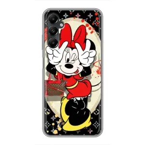 Чохол Disney Mouse Samsung Galaxy A05s (PREMIUMPrint) (Мінні peace)