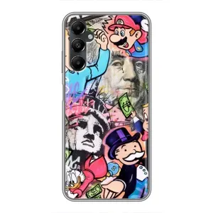 Чехлы с крутыми принтами для Samsung Galaxy A05s - (PREMIUMPrint) (Monopoly man)