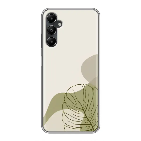 Чохол з принтом «Зелена монстера дизайн» для Samsung Galaxy A05s Чохол з принтом «Зелена монстера дизайн» для Samsung Galaxy A05s