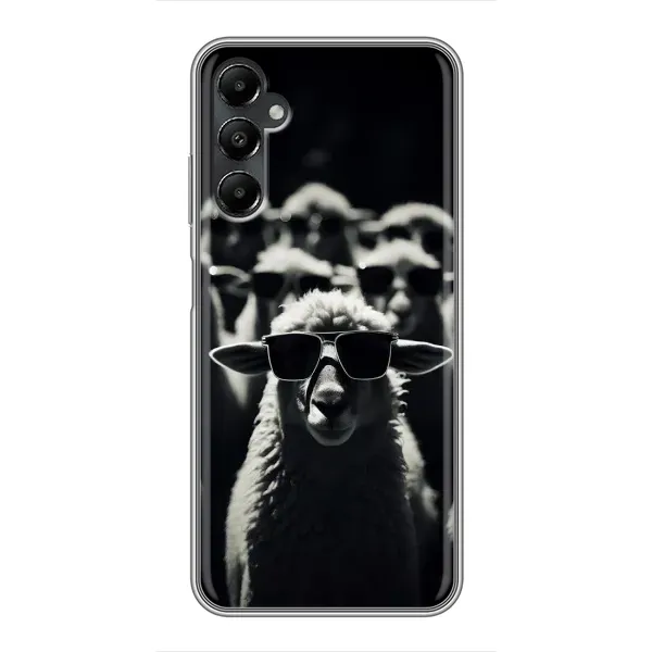 Чехол с принтом «Овечка в очках» для Samsung Galaxy A05s