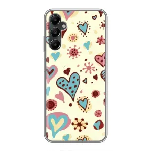Чехлы для любимой на Самсунг А05s (VPrint) (Сердечки)