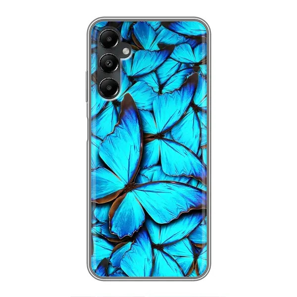 Чохол з принтом «Сині метелики» для Samsung Galaxy A05s Чохол з принтом «Сині метелики» для Samsung Galaxy A05s