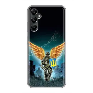 Чехлы с картинкой ЗСУ для Samsung Galaxy A05s (AlphaPrint) (Солдат ЗСУ)