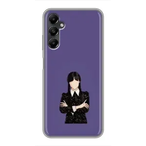 Чохли Венсдей на Samsung Galaxy A05s Уенсдей (AlphaPrint) (Венздей у чорному)