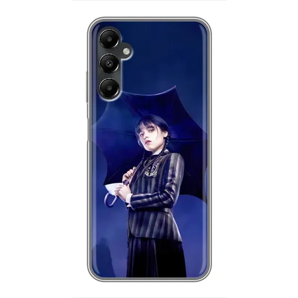Чехол с принтом «Уэнздей с зонтом» для Samsung Galaxy A05s