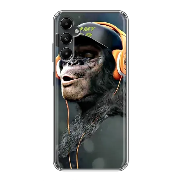 Чохол з принтом «В навушниках» для Samsung Galaxy A05s