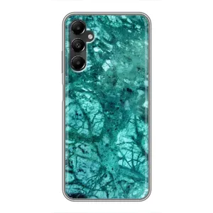 Мраморний чехол на Samsung Galaxy A05s (VPrint) (Зелений мрамор)