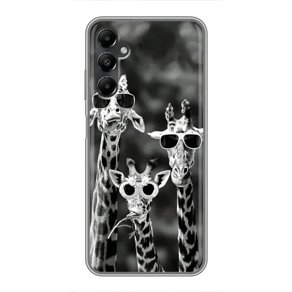 Чохол з принтом «Жирафи в окулярах» для Samsung Galaxy A05s Чохол з принтом «Жирафи в окулярах» для Samsung Galaxy A05s