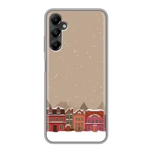Новорічні, Святкові Чохли для Samsung Galaxy A05s - 2024 год (Зимове місто)