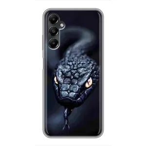 Чохол з картинкою 'Хижаки' для Samsung Galaxy A05s (Чорна змія)