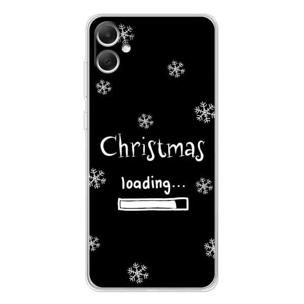 Чехол с принтом «Christmas loading» для Samsung Galaxy A06
