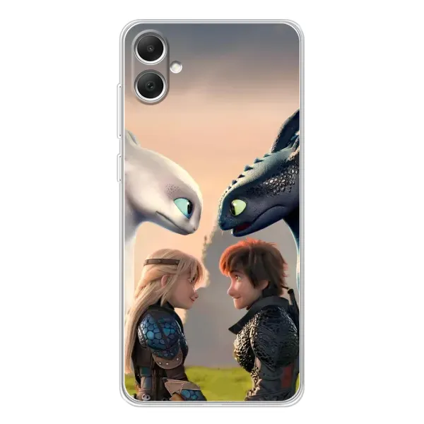 Чохол з принтом «Гикавка і Астрід» для Samsung Galaxy A06